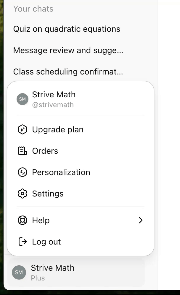 Step 1: Access Settings